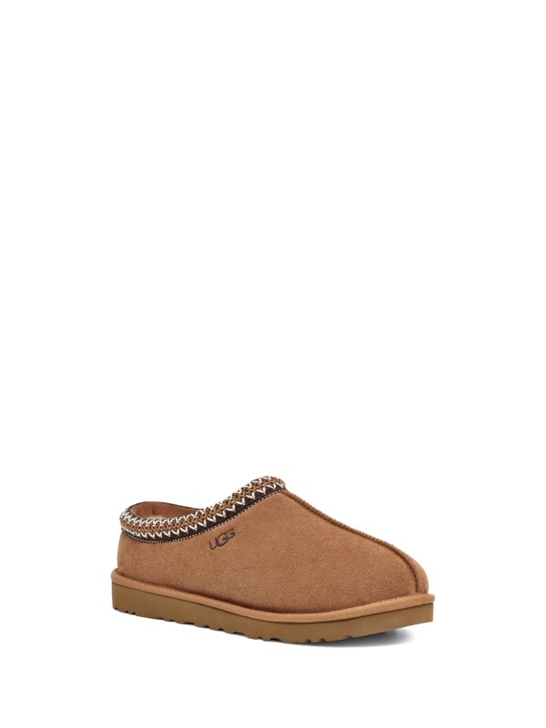 Tasman Chestnut Suede Men's Slipper