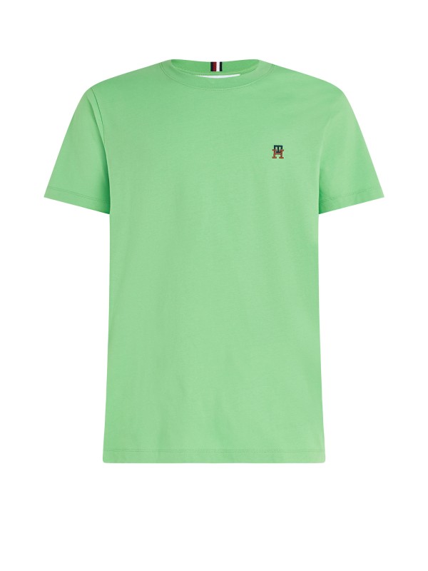 T-shirt TH Monogram con dettaglio ricamato