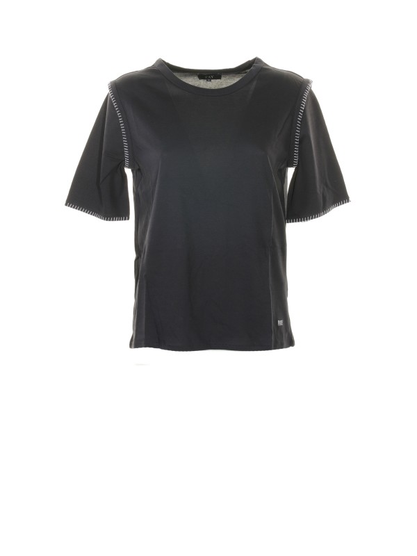 T-shirt girocollo blu navy T-shirt girocollo blu navy