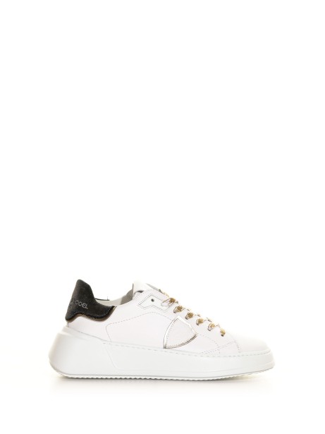 Tres Temple sneakers in leather Tres Temple sneakers in leather