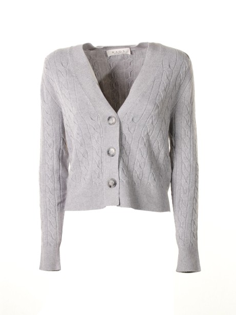 Cardigan con bottoni