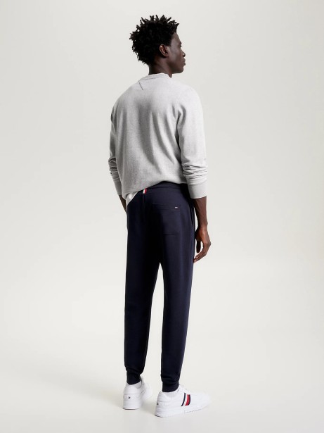 Pantalone della tuta blu con logo