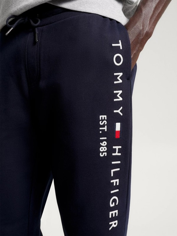 Pantalone della tuta blu con logo