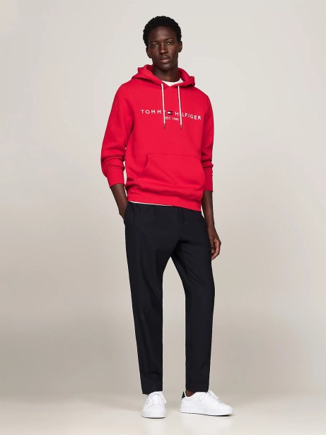 Red Logo Hoodie