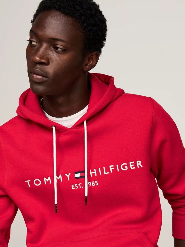 Red Logo Hoodie