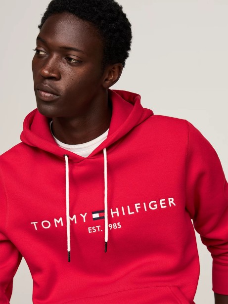 Red Logo Hoodie