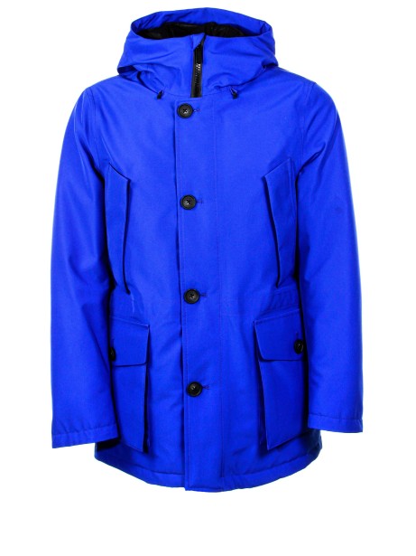 Waterproof parka with hood