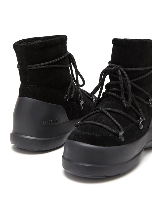 Polacco nero in suede