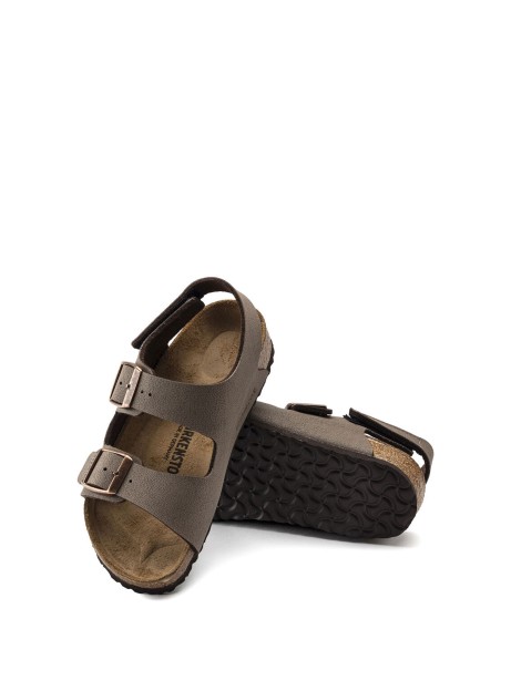 Sandalo Milano in Birko-Flor nabuk