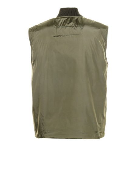 Gilet con colletto e zip 2