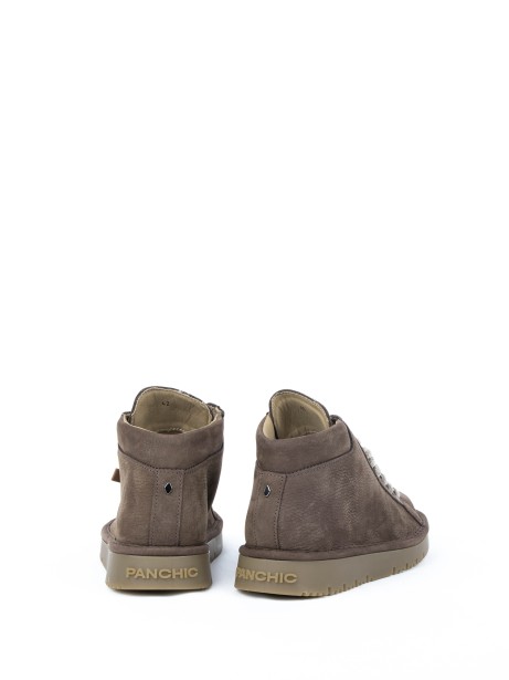 Men's Ankle Boot P13 Ebony Lined in Sheepskin