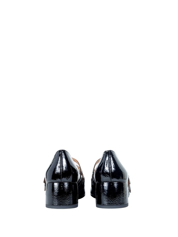 Mary Jane Pumps in Black Patent