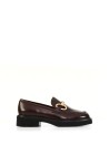 Nappa leather loafer with horsebit