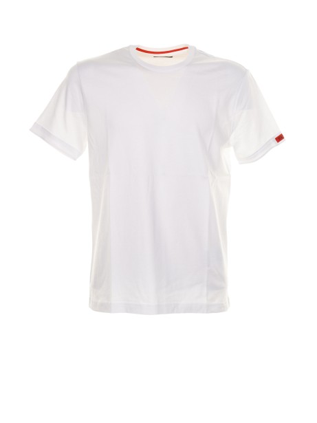T-shirt with logo on the sleeve