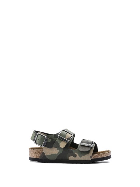 Milano camouflage sandal in Birko-Flor