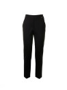 Black cigarette trousers