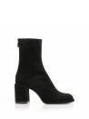 Suede ankle boot