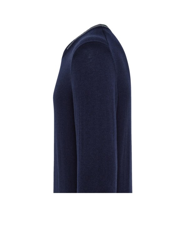 Maglia Girocollo Blu