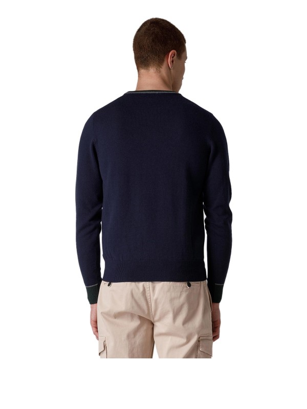 Maglia Girocollo Blu