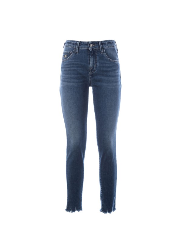 Jeans a vita alta slim fit