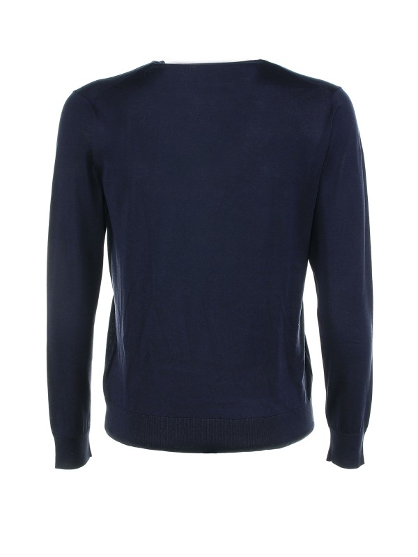 Maglia girocollo in cotone