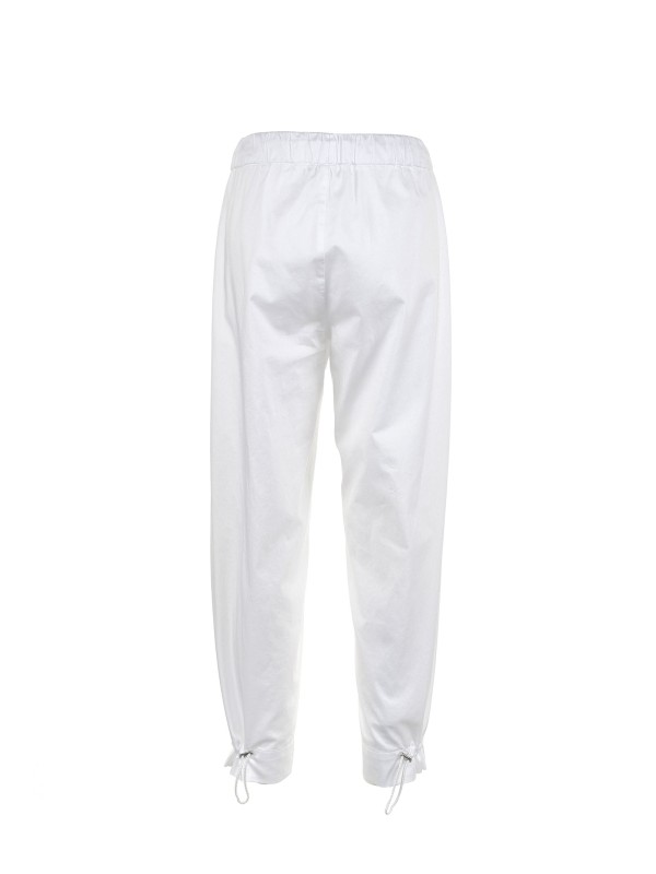 Pantalone morbido con lacci