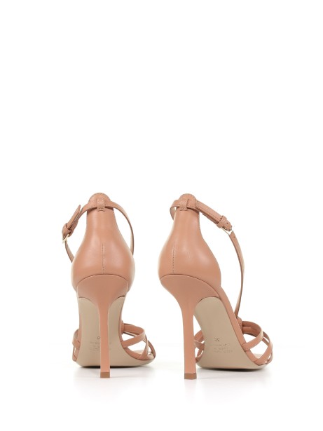 Nappa leather sandal