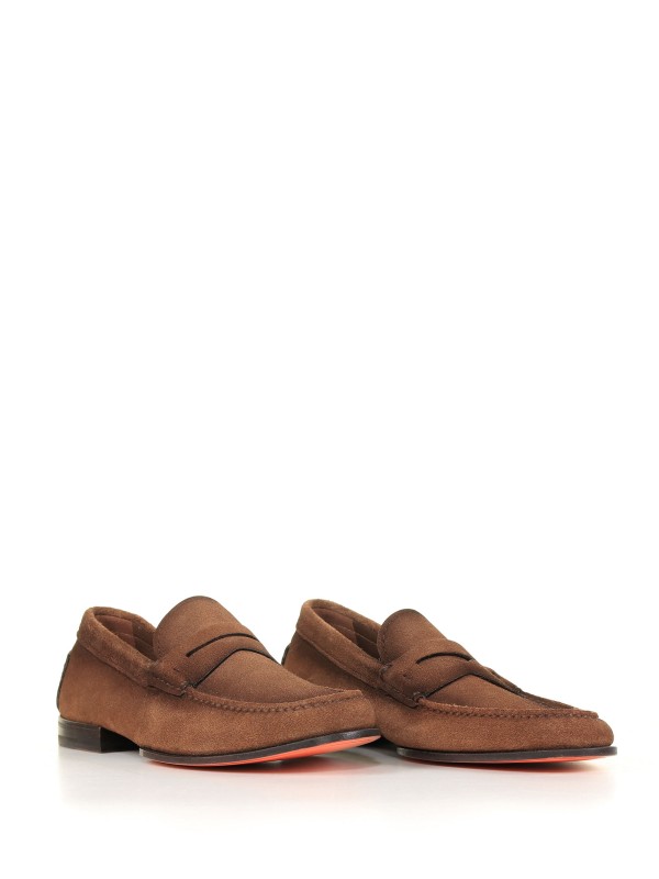 Mocassino in suede