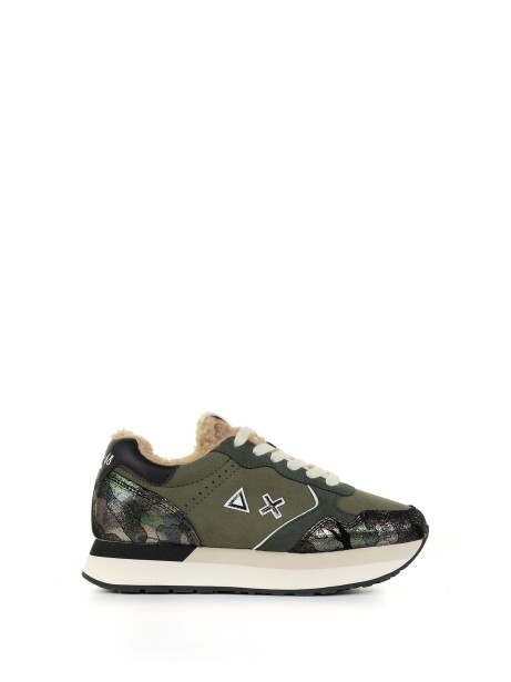 Kelly Teddy sneaker with camouflage details