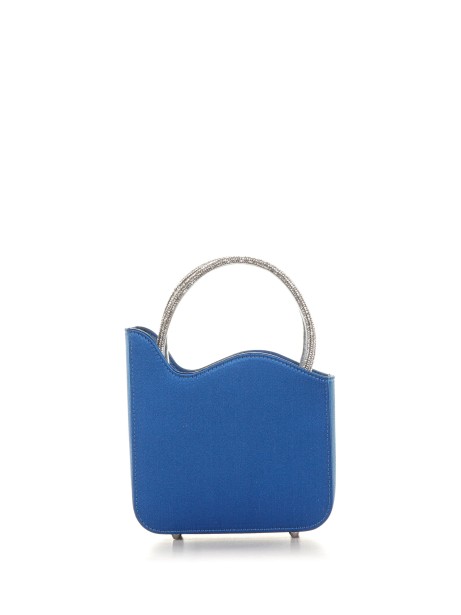 Ivy micro bag with crystal handles