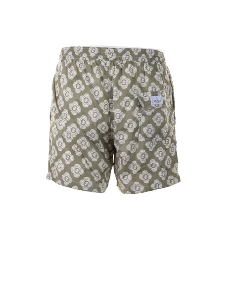 Green patterned swimsuit 2