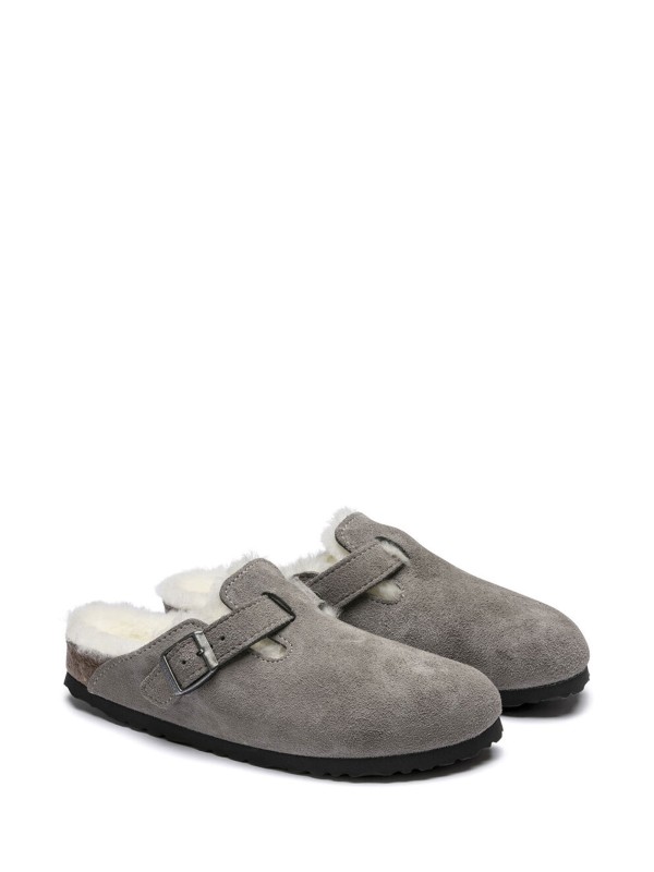 Boston slipper with Shearling