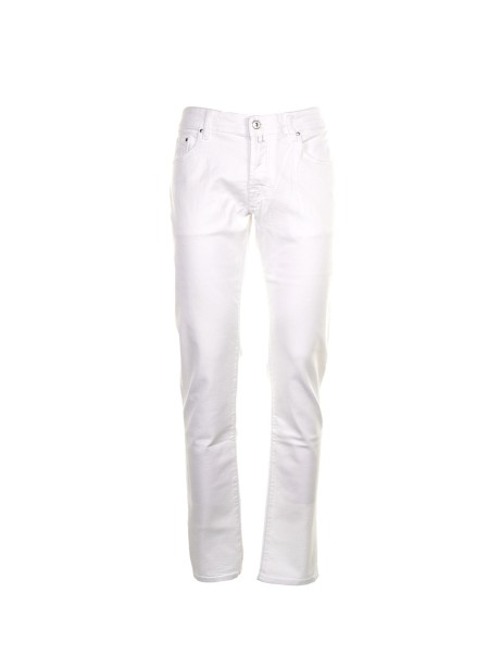 Jeans in denim bianco