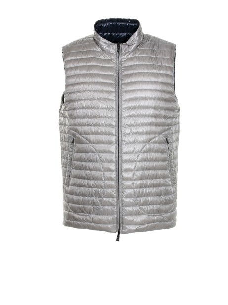 Reversible two-tone nylon vest
