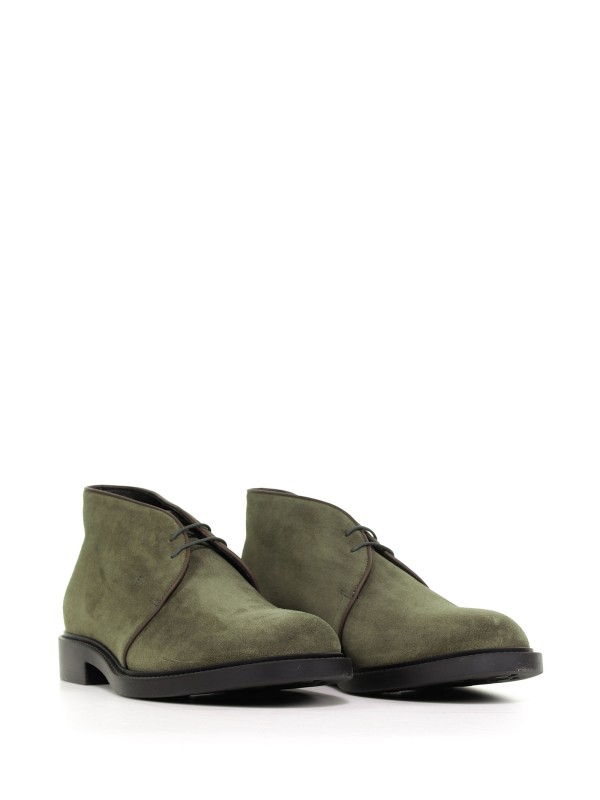 Ankle boot in suede