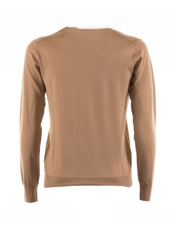 Crewneck wool sweater