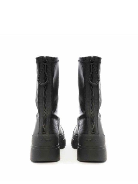 Stivaletto in pelle scamosciata