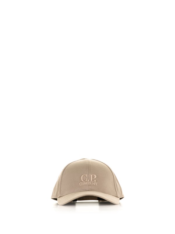 Cap with embroidered logo
