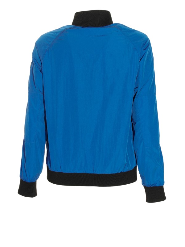 Giubbino full zip in nylon