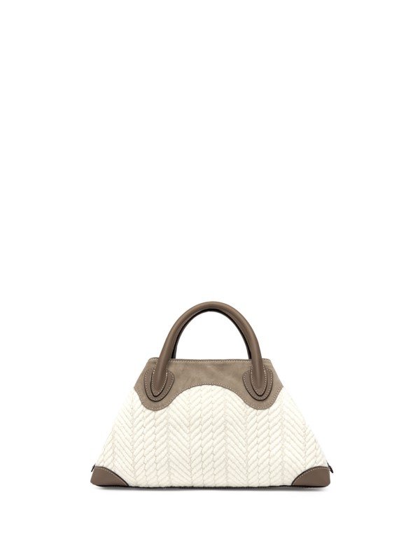 Judy bowling bag in jacquard