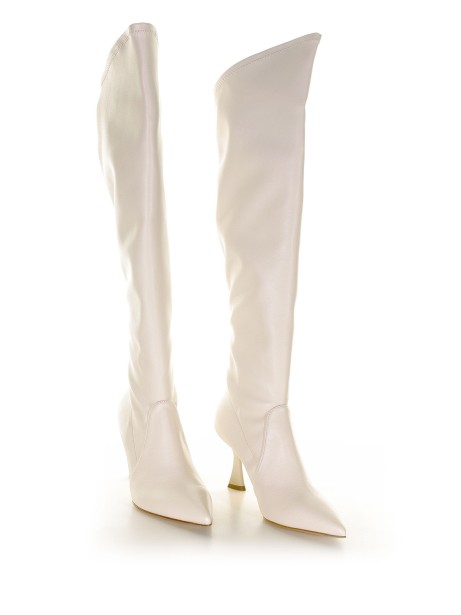 Stivale in pelle stretch