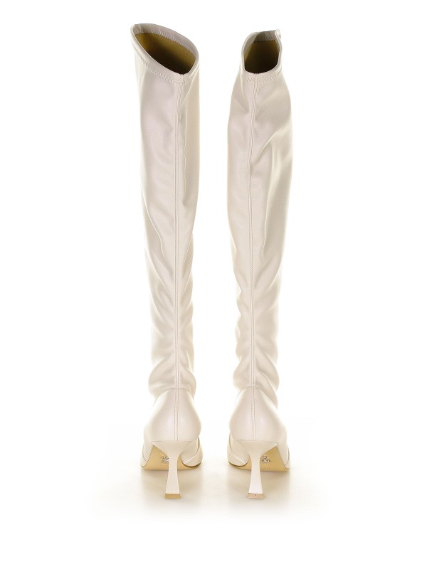 Boot in stretch leather