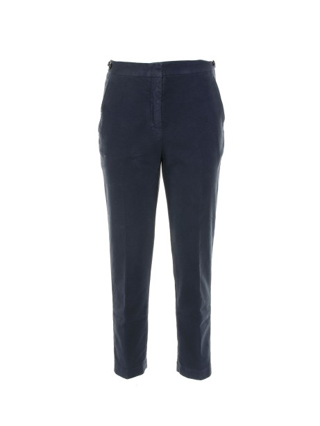 High-waisted trousers