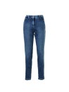 High-waisted slim fit jeans