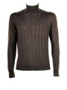 Turtleneck in silk wool