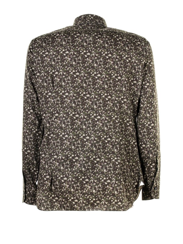 Camicia micro fantasia