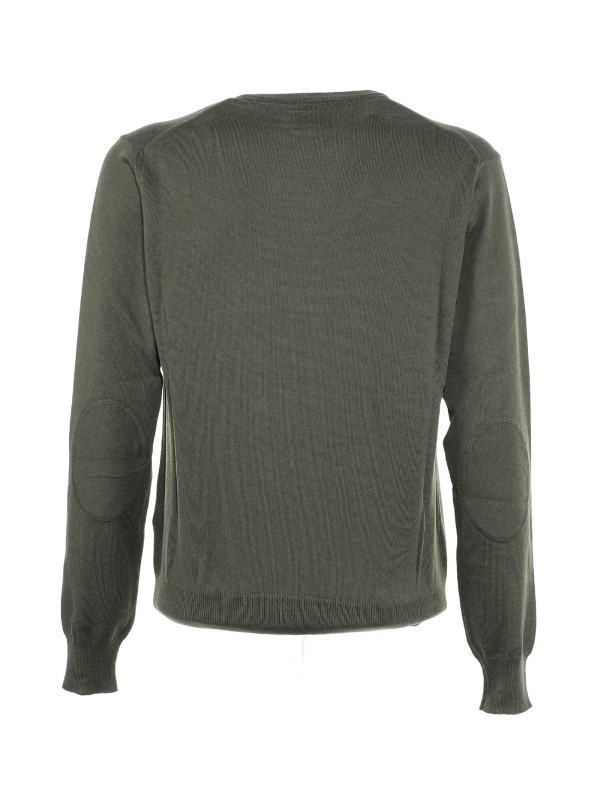 Maglia con toppe sui gomiti