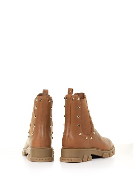 Ankle boot with studs detail