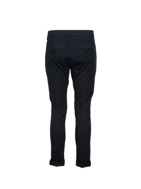 Blue turn-up trousers 2