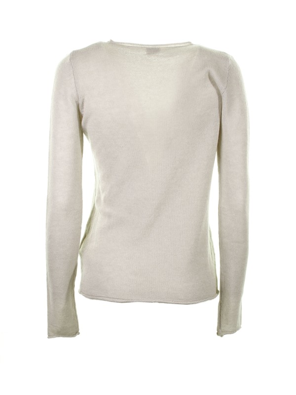 Cashmere long-sleeved sweater